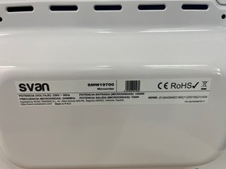 Microondas Svan Blanco