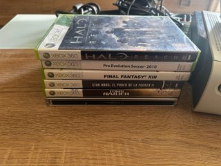Xbox 360 + 5 Juegos+wii
