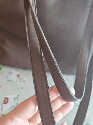 Bolso shopper portaordenador /marrón