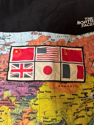 Chaqueta The North Face Supreme Mapa Mundial
