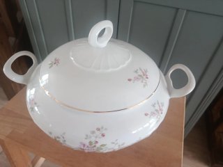 Sopera Irabia Versalles Porcelana Flores