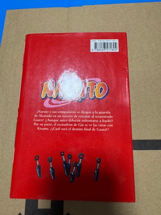 Tomos manga naruto