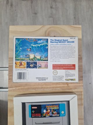 Super Nintendo The Magical Quest Mickey Mouse