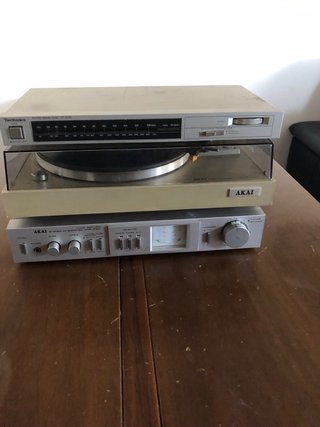 Impianto Stereo Akai Vintage Anni 80