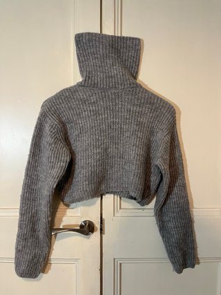 Jersey Subdued cuello alto gris talla única