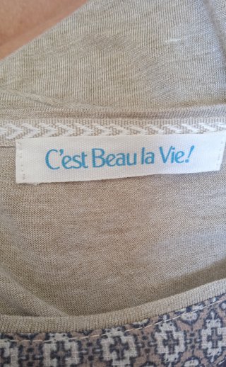 Camiseta Boho Estampada Talla L