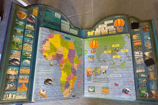 Atlas del mundo infantil Mi primer atlas magnético