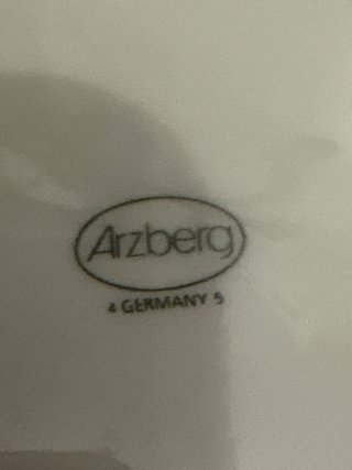 Piatti Natalizi Arzberg, Germania