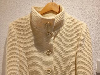 Abrigo beige marca Síntesis talla M - 42