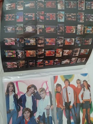 Álbum postales Rebelde Way Panini Photocards