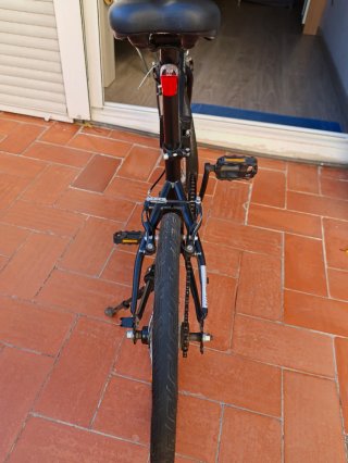 Bicicleta Plegable B-Twin Negra