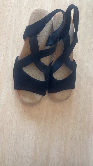 Sandalias Virucci Negras Talla 38