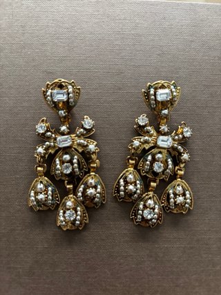 Aderezo de fallera oro y plata