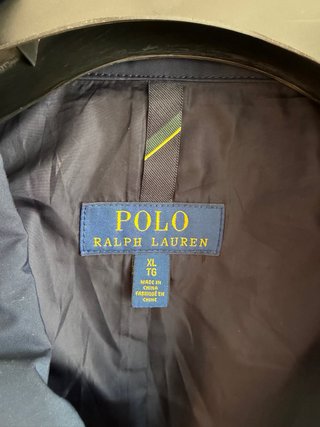 Parka Azul Ralph Lauren Hombre