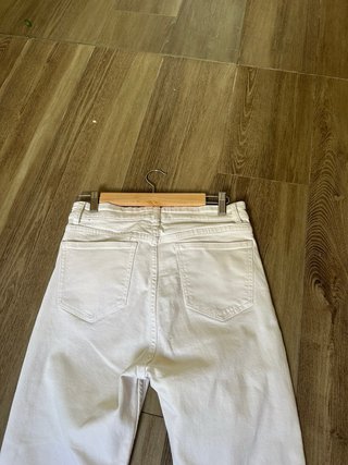Pantalones Zara blancos rectos talla 38