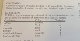 Juego de mesa Risk: El Juego de la Conquista del M