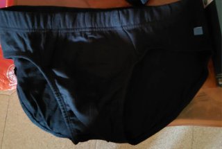 Slip uomo nero Liabel Misura 4 italiana