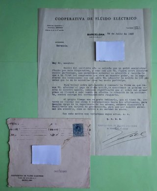 Folleto Obligaciones Eléctricas 1923