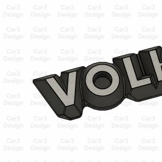 VOLKSWAGEN GOLF JETTA PASSAT MK2 EMBLEMA TRASERO