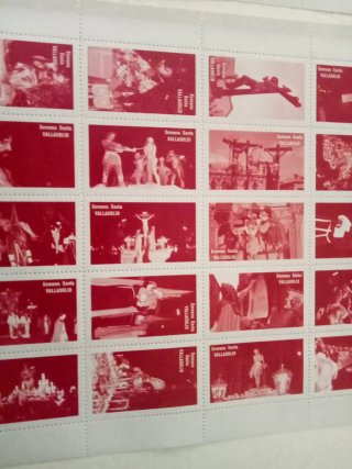 Colección 50 Sellos Semana Santa Valladolid (1976)