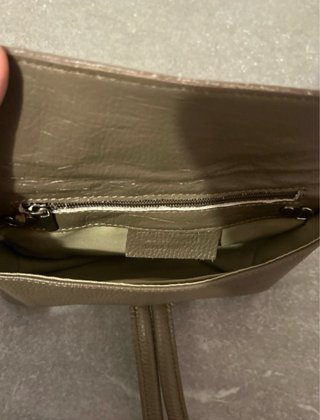 Borsa a mano in pelle