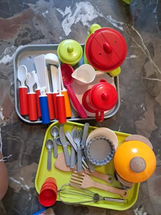 Cocina infantil de juguete