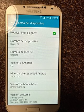 Samsung Galaxy S4 GT-I9515 Blanco