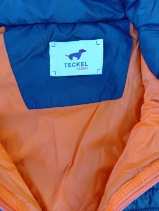 Chaleco Teckel Hombre Talla L Azul Naranja