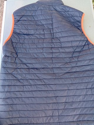 Chaleco Teckel Hombre Talla L Azul Naranja
