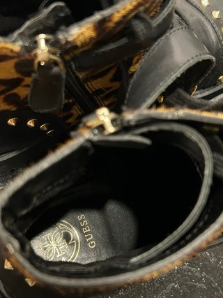 Botines Guess Animal Print Nuevos