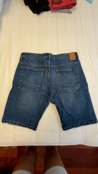 Pantalones cortos vaqueros hombre talla 34/44