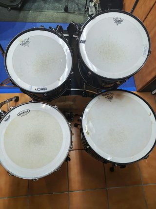 Batería Pearl Vision Completa Negra