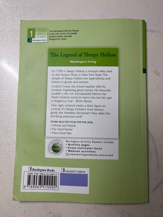 The Legend of Sleepy Hollow, 1 ESO