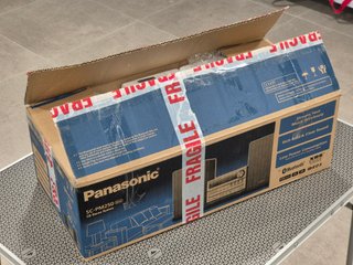 Sistema de audio Panasonic SC-PM250 con altavoces