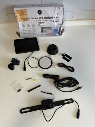 Kit Cámara Marcha Atrás LCD 4.3