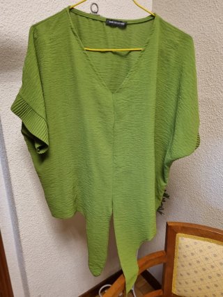 Blusa blanca, talla única