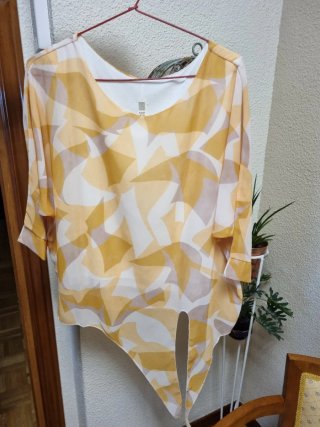 Blusa blanca, talla única