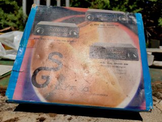 Radio Cassette Giroson Negro/Plata