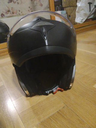 Casco de moto Shark negro