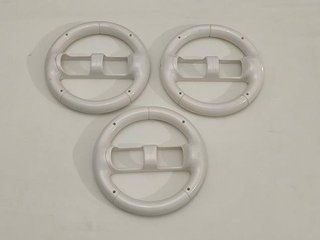 3 Volantes Nintendo Wii Blancos