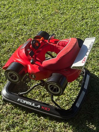 Andador bebé coche fórmula 1 rojo