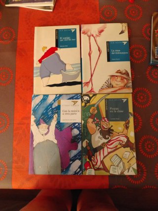 Libros lectura Edelvives a partir de 8 años