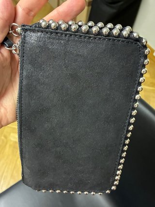Bolso Zara Negro Tachuelas Cadena