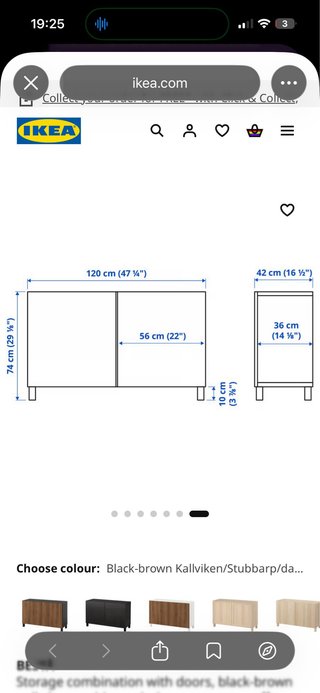 Cómoda Besta IKEA