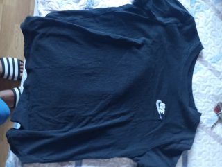 Camiseta Nike Negra Talla 11-12