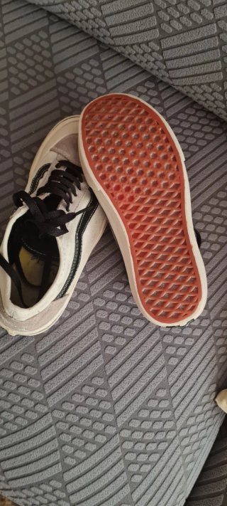 Zapatillas Vans Mujer Blancas y Negras