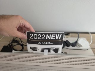TV LG OLED 48" C2 (OLED48C26LB) 4K 120Hz + Caja