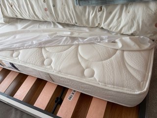 Cama nido 90 cm blanca+ 2 colchones
