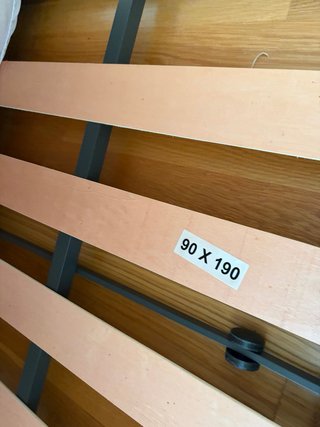 Cama nido 90 cm blanca+ 2 colchones