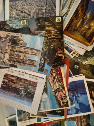 Lote + 170 cartoline vintage Spagna e mondo